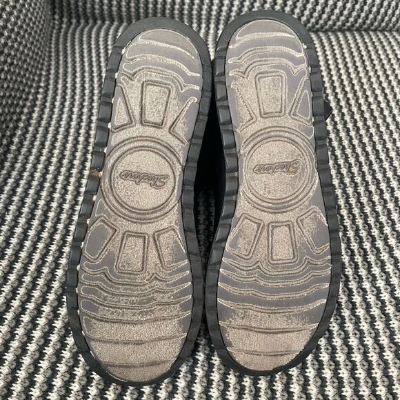 Skechers black fur lined winter boot women’s shoe size 7 - Picture 7 of 11